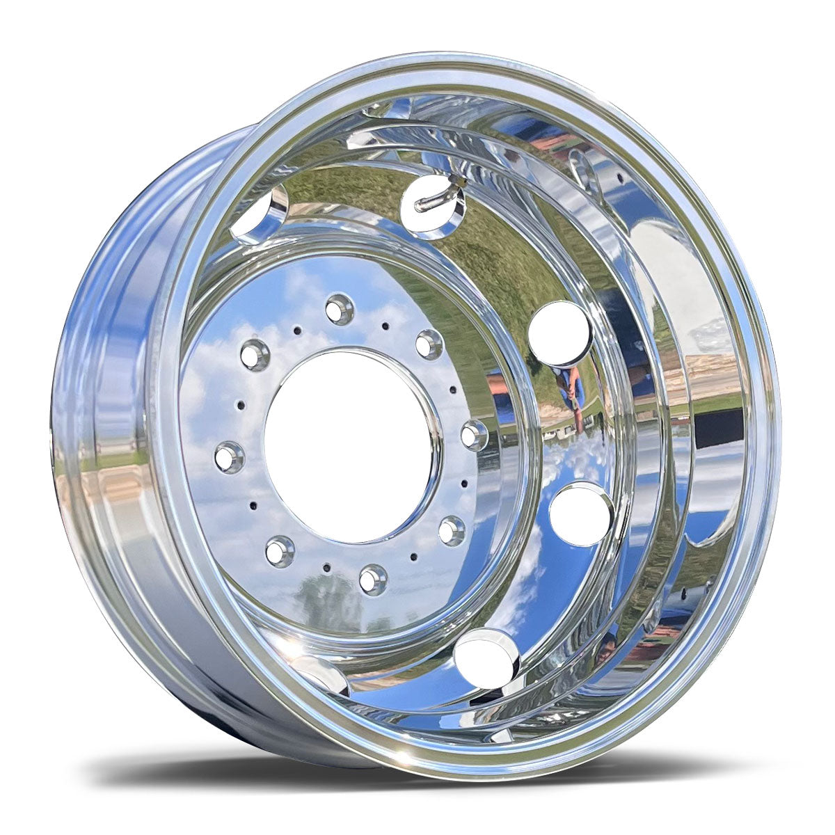 17.0x6.00 Northstar 8x200mm Hub Pilot Mirror Polished Both Sides (Dodge Ram 3500 DRW 2019-Present) 2