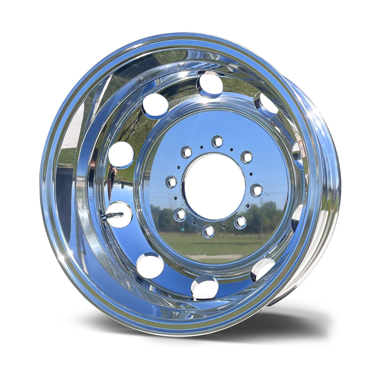 17.0x6.00 Northstar 8x6.5" Hub Pilot Mirror Polished Both Sides (Ram 3500 DRW 1994-2018) 2