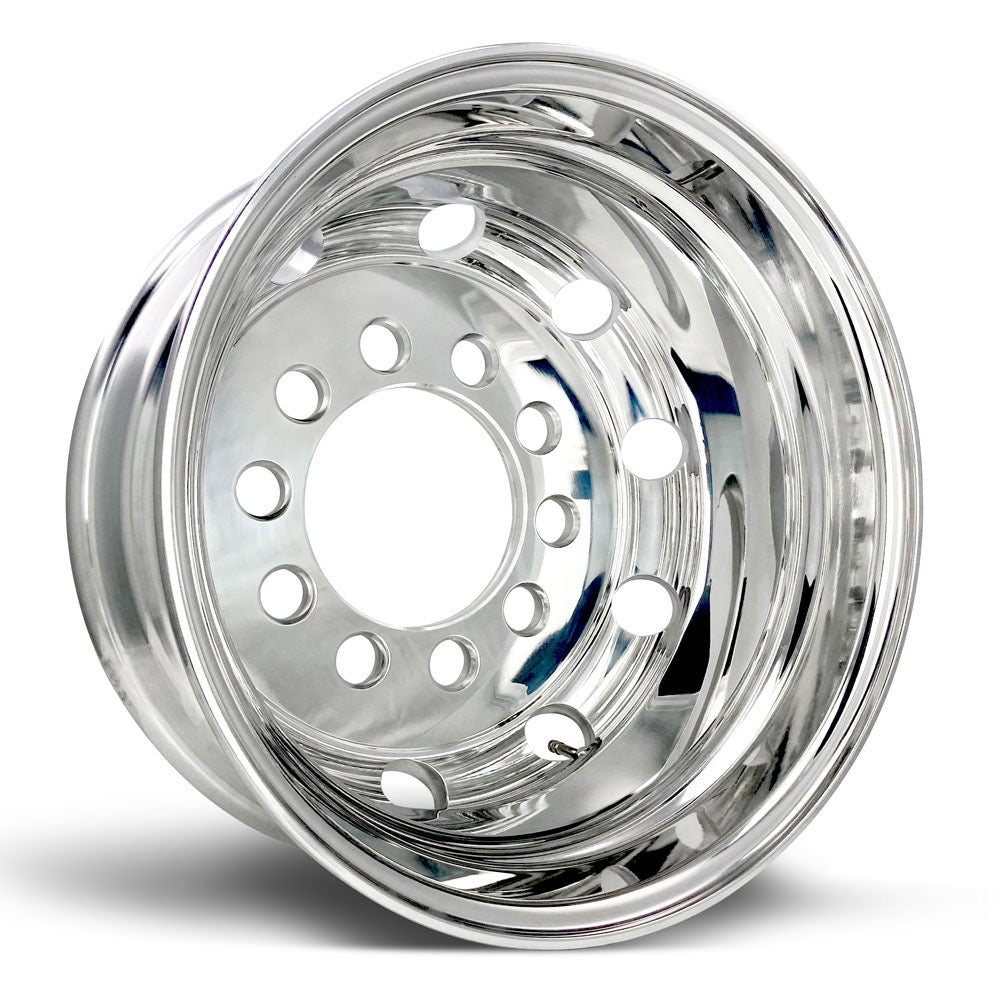 17.5x6.75 Northstar 10x8.75" Stud Pilot Mirror Polished Both Sides 3