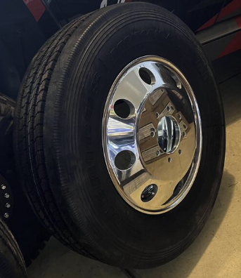 19.5x6.75 Northstar 8x6.5" Hub Pilot Mirror Polished Both Sides (Dodge Ram 3500 DRW 1994-2018) 4