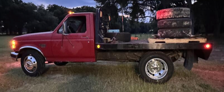 19.5x6.00 Northstar 8x6.5" Mirror Polished Both Sides 4.88" Center (Ford F350 DRW 1984-1997) 5