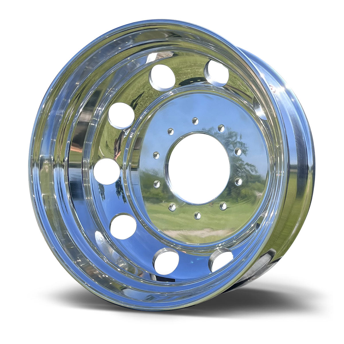 22.5” x 6.75” Northstar 10x225mm High Polished Aluminum Wheel (Rear Only)