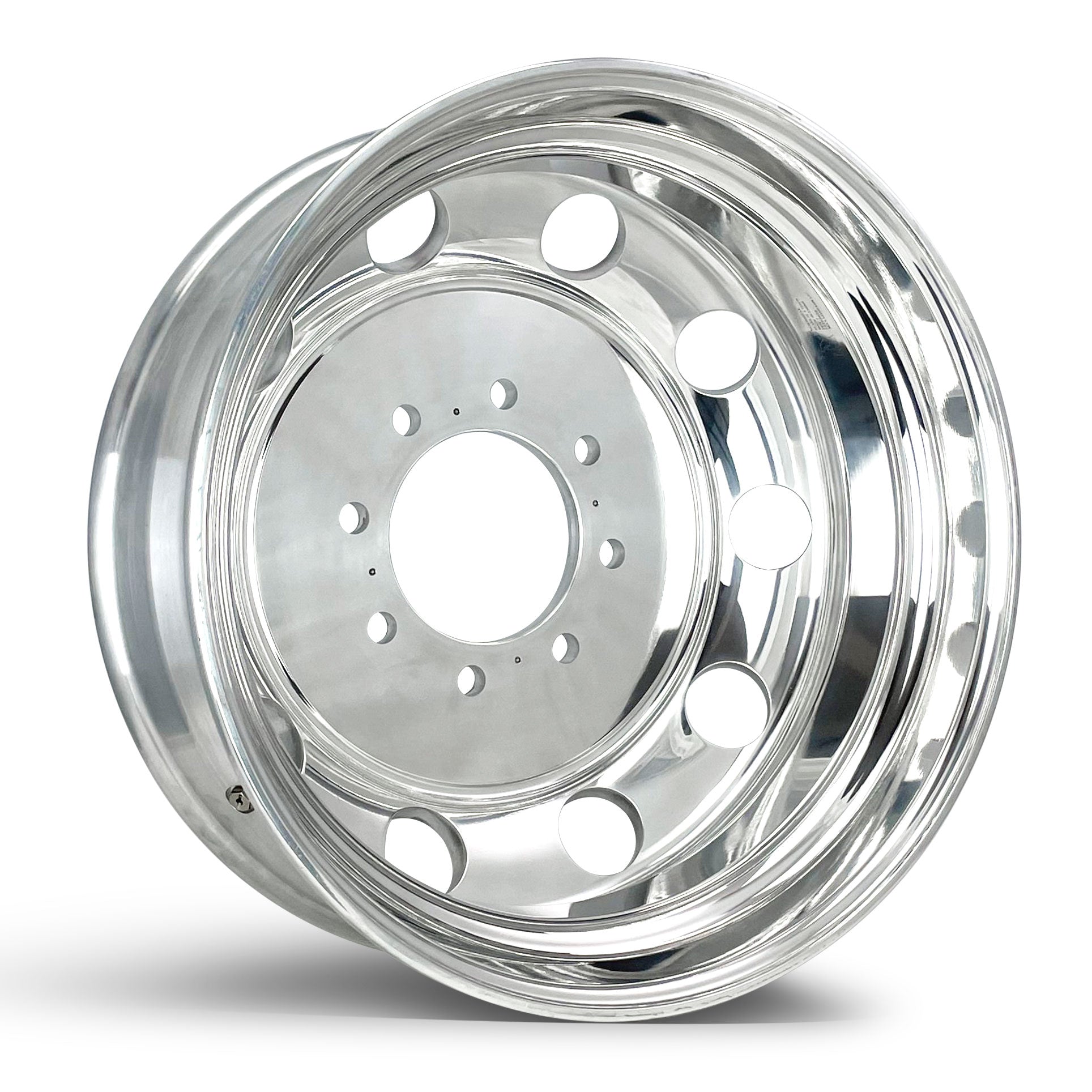 22.5x6.75 Northstar 8x210mm Hub Pilot Mirror Polished Both Sides (Chevy/GMC 3500 DRW 2011-Present) 2
