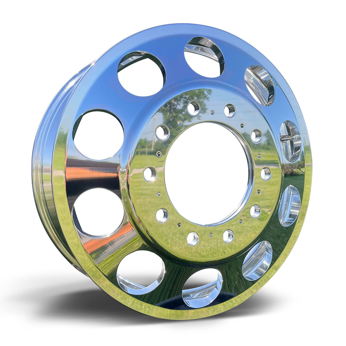 24x8.25 Northstar 10x285mm Hub Pilot Mirror Polish Both Sides (Big Hole) 3