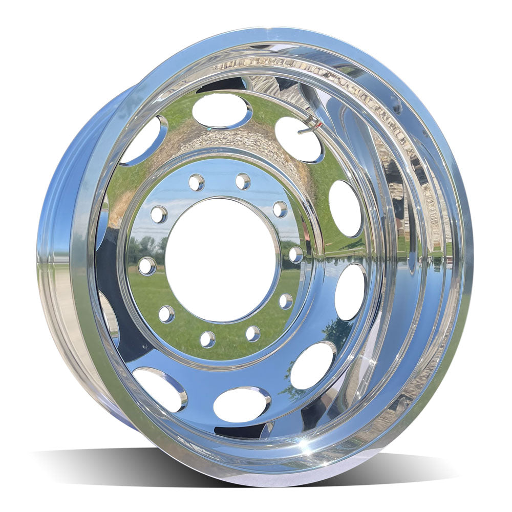 24x8.25 Northstar 10x285mm Hub Pilot Mirror Polish Both Sides "Oval Holes" 2